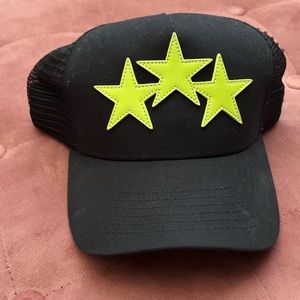 AMIRI 3 Star Trucker Hat